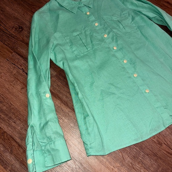 Investments Gold Label • 100% Linen Button Down - Picture 4 of 10